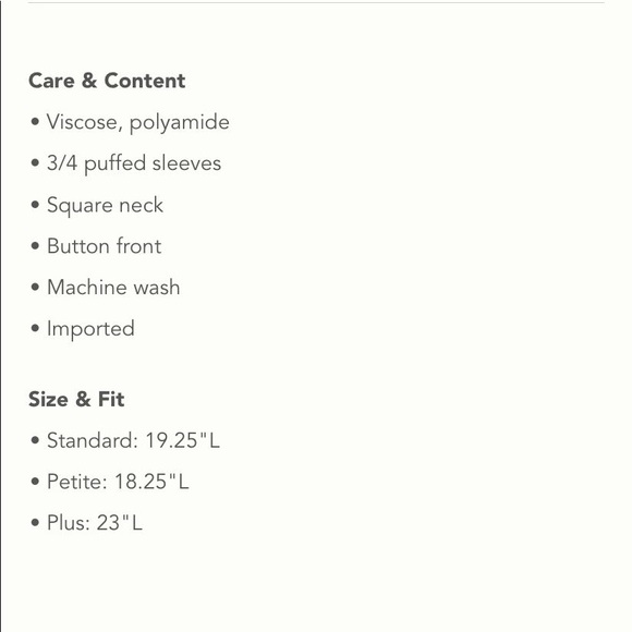 LAST CALL Anthropologie romantic puff sleeved blouse - Picture 4 of 6